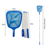 Red De Limpieza Para Piscina Y Estanques Con Varilla Telescópica Desmontable Herramienta De Limpieza De Superficie De Agua Para Piscinas Y Estanques - details 13