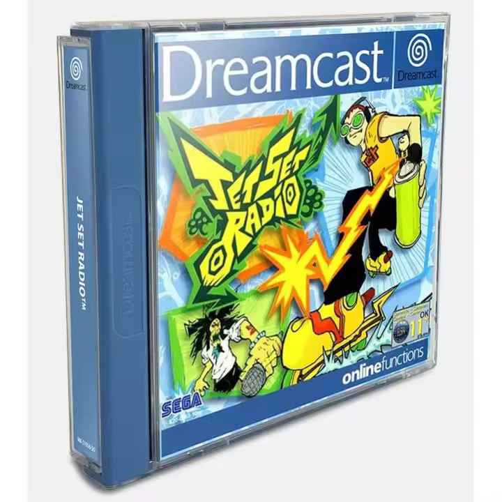 JET SET RADIO SEGA DREAMCAST PRECINTADO PAL ESPAÑA - 1