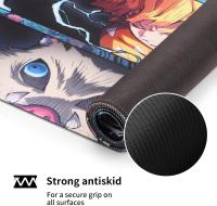 Alfombrilla de ratón XXL de anime, alfombrilla de ratón grande para juegos de 900 x 400 mm, alfombrilla de escritorio para juegos, alfombrilla de ratón extendida, alfombrilla de escritorio de oficina de gran tamaño - details 2