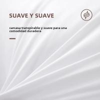 Almohada Larga De Estilo Rectangular Para Sofá Y Cama Relleno De Cojín De Poliéster 100% Core De Almohada Blanca Para Adultos - details 7