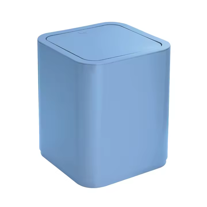 GEDY 63098600900 SEVENTY Papelera Con Tapa 8 Litros Azul Celeste - 1