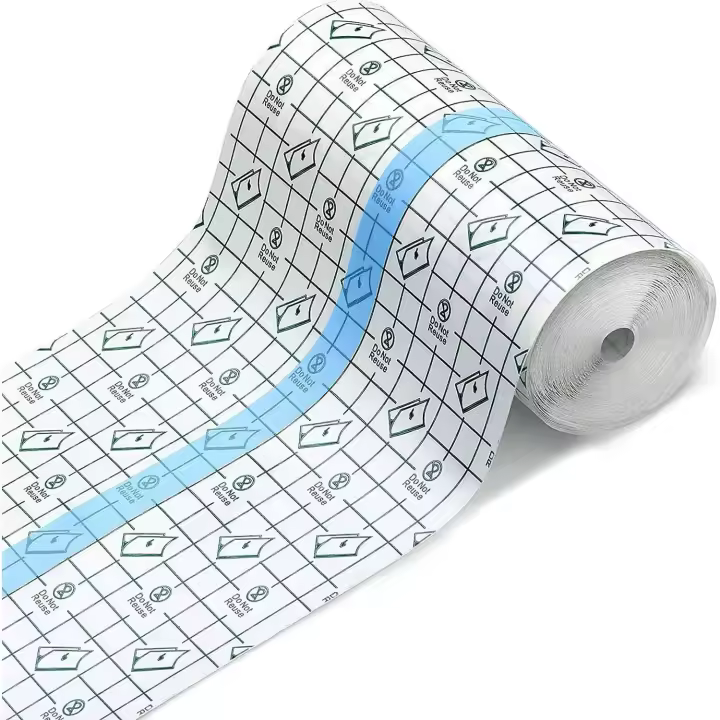 Vendaje impermeable transparent, venta para Tatuajes, adhesivo Para hierbas, Rollo transparente de Película impermeable, antialérgico, transparente, impermeable (12x1000 cm) - 1
