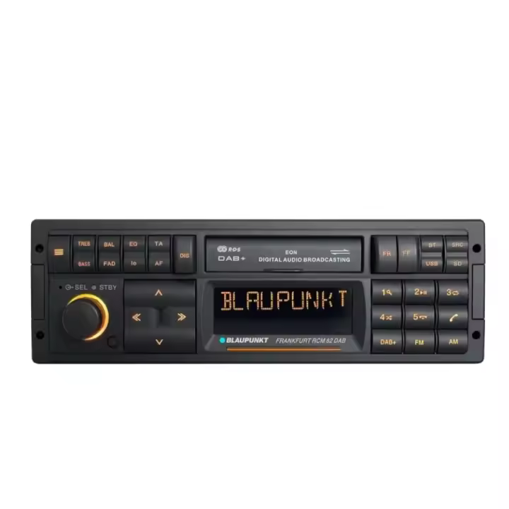 Autorradio Blaupunkt FRANKFURT RCM82 DAB - Calidad de Sonido, Manos Libres Bluetooth y Audio, USB, AUX - 1