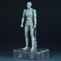 Figura De Acción Coleccionable PVC Gris Body Kun / Body Chan Alta Calidad Con Poses Juguetes Para Adultos Recomendado Para 14+ - details 20