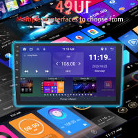 Reproductor Multimedia Para Coche Android 14 2 Din Con GPS Androidauto Carplay Pantalla Táctil De 7/9/10 Pulgadas ROM 64G RAM 2G Soporte WiFi Y Control Del Volante - details 1
