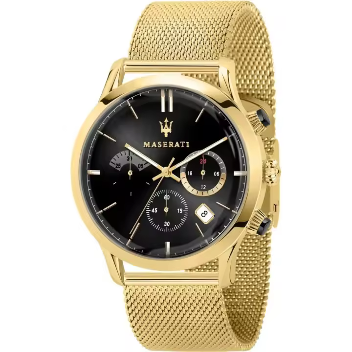 Reloj Maserati R8873633003 Ricordo Black Dial Hombre - 1