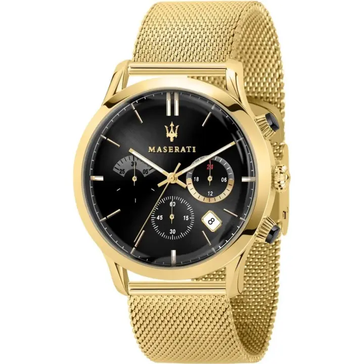 Reloj Maserati R8873633003 Ricordo Black Dial Hombre - 1