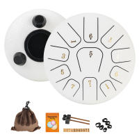 Kit De Tambor De Lenguas Miwayer 6" Con 11 Notas Herramienta De Alivio De Ansiedad Instrumento De Sonido Para Yoga/Medicina/Aire Libre - details 8