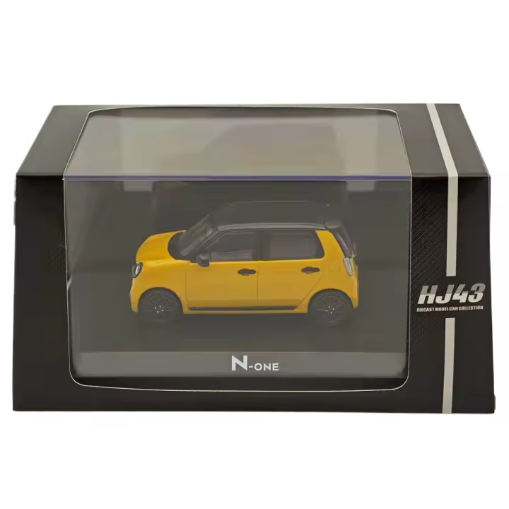 Coche De Colección Hobby Japan N-ONE RS Premium Amarillo Perla Diecast Modelo Metálico Para Juguetes Y Regalos Limitado - 1