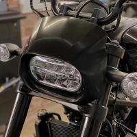 Faro Frontal Oscuro Vivido Cubierta De Careta Para Harley Sportster S 1250 RH1250 2021-2022 Accesorio De Motocicleta MotoBach - details 0