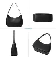 Bolsos de hombro para mujer, lindo bolso tipo hobo, mini bolso con cierre de cremallera - details 2