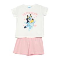 Pijama niña Bluey blanco rosa Raíz Merchan-Store - details 0