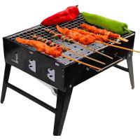 Maxia Market - Barbacoa de carbón portátil, Barbacoa Para Mesa, parrilla plegable para jardín, Picnics, fiesta, cocina al aire libre, Camping - details 1