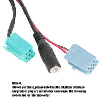 Cable De Audio Bluetooth 6Pin Adaptador AUX-IN Para Coche Con Micrófono Compatible Con Clio/Espace/Megane Accesorio De Automóvil - details 3