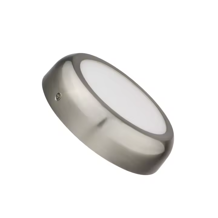 Ledkia Plafón LED 12W Circular Metal Ø175 mm Design Silver - 1