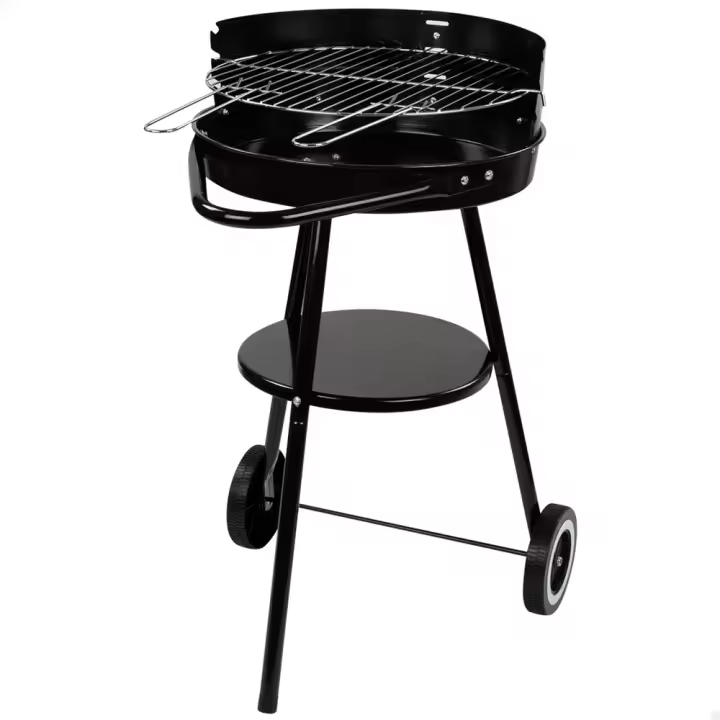 Barbacoa de carbón redonda Aktive 42X76,5 cm (Color Baby 52802) - 1