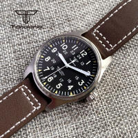 Reloj Automático Tandorio Para Hombre 39mm 20BAR Resistente Al Agua Con Luminiscencia Verde AR Cristal De Zafiro Movimiento Miyota 8215 PT5000 De Acero Inoxidable - details 6
