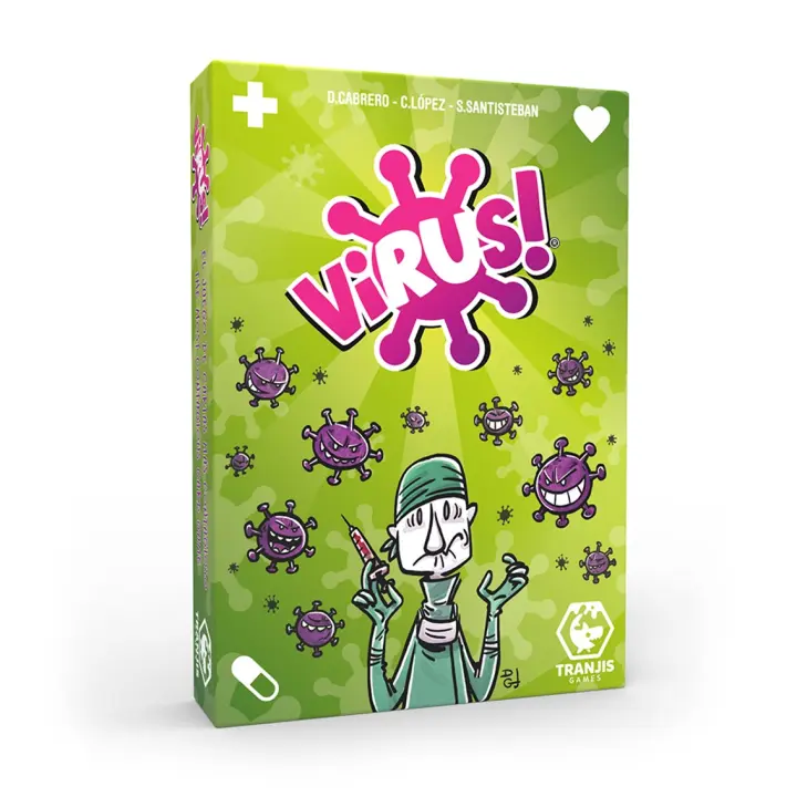VIRUS! juego de cartas en Castellano editado por Tranjis Games - 1