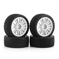 Pneumático De Carreras RC 1/10 Para Carro De Rally En Carretera RS Neumático De Plástico Para Tamiya TT01 TT02 XV01 TA06 PTG2 HPI KYOSHO WR8 HSP Partes De Mejora - details 7