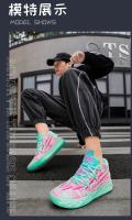Zapatos De Baloncesto Para Hombre De Alta Calidad Antideslizantes Transpirables Con Suela De Goma Comodidad Y Estilo Deportivo - details 7