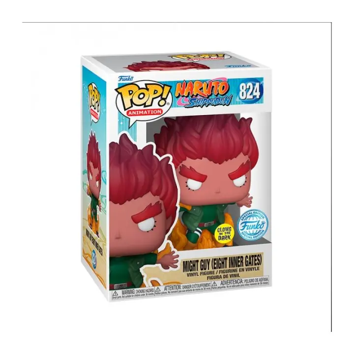 Funko POP! Naruto - Might Guy (Eight Inner Gates) (GW)  - Naruto - Figura Coleccionable Oficial - Juguete para Niños y Adultos - Fans - Diversidad de Personajes y Temáticas - 1