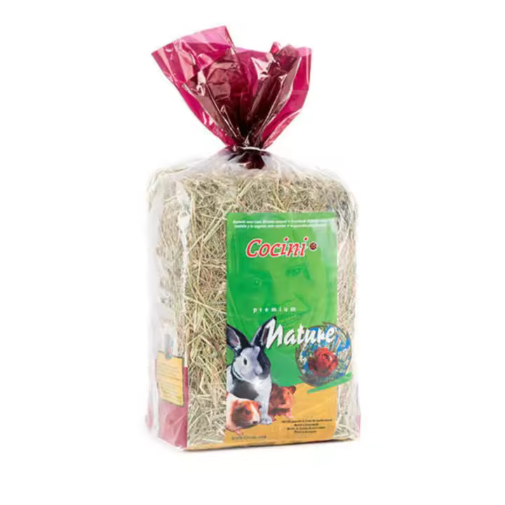 Cocini Heno Menta Y Rosa Mosqueta 500Gr. Rojo - Completa Fuente de Alimentación para Roedores - 1