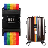 Cinta De Seguridad Antirrobo Para Equipaje Con Cerradura De Contraseña Ajustable Accesorios De Viaje Para Maletas Y Bolsos - details 2