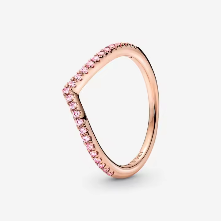 Anillo Pandora Deseo Reluciente Rosa 186316C02 - 1