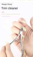 Tijeras De Cutícula De Acero Inoxidable Para Manicura Y Pedicura Cortador De Cutícula Y Pelos Excesivos Plegable Con Nariz De Águila - details 3