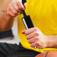Bomba de baloncesto, bomba de aire para baloncesto, bomba portátil para balones deportivos con aguja, inflador de balones deportivos con bomba de aire compacta portátil para voleibol y bicicletas - details 1