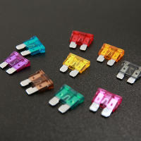 Juego De Fusibles Para Coche 100pcs 50pcs Tamaño Medio Perfil Tipo Fusible De Cuchilla Auto Camión 2-35A Con Caja Clip - details 3