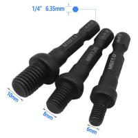 Adaptador De Destornillador Cuadrado Para Tiras De Hilo M6 M8 M10 Con Rosca Interna Y Externa Chincheta Self Attack De Acero Cromo-vanadio - details 6