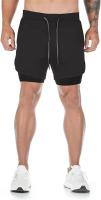 Shorts De Correr Para Hombre Con Malla Y Estampado De Camuflaje Múltiples Bolsillos Ropa Deportiva Casual Para Playa Y Fitness - details 7