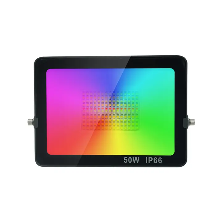 30W Tuya Smart WIFI + Bluetooth RGBCW New Product APP Floodlight Colorful Garden Atmosphere LED Floodlight - 1