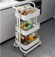Carro de almacenamiento Ideal para Frutas, Verduras, Cocina, Salón , oficina, baño.... - details 0