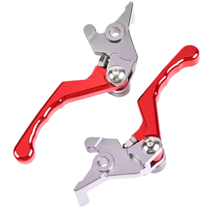 Levas De Freno Y Embrague Rojas Para Sur-Ron Ultra Bee 2023 2024 2025 Accesorios De Manillar CNC De Aluminio 6061 - 1