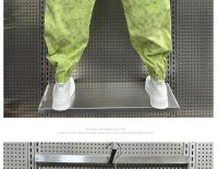 Pantalones Harem Casual Para Hombre Estilo Chino Con Cintura Elástica Y Bolsillos Impresos Ajuste Suave Para Primavera Y Otoño - details 6