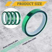 Cinta De Película PET Verde 33M/Rol Resistente a Altas Temperaturas Para Protección De Soldadura SMT PCB Aislamiento Y Escudo De Plata - details 3
