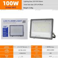 100w Outdoor Rgb Led Floodlight With Remote Control, 16 Colors & 4 Modes, Waterproof Ip67 - details 3