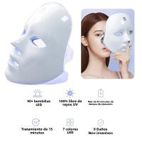 Máscara De Belleza LED De 7 Colores Control Táctil Dispositivo De Rejuvenecimiento Fotón Para El Rostro Belleza Doméstica - details 3
