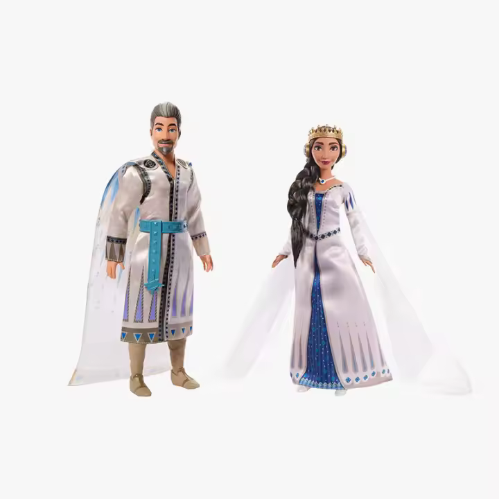 MATTEL SET REY MAGNÍFICO Y REINA AMAYA DISNEY WISH - 1