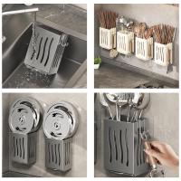 Soporte Ajustable De Acero Inoxidable Para Secado De Platos Y Cuchillos Con Desagüe Sobre El Fregadero Organizador De Almacenamiento Para Cocina - details 21