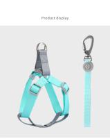 Correa Y Arnes Ajustable De Nylon Para Perros Pequeños Y Medianos Preventa De Escape Macaron Arnes Y Correa Para Caminar - details 5