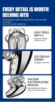 Afeitadora Eléctrica 5 En 1 Para Hombres Cabeza Lisa Peluca Afeitadora De Nariz Cuchilla Flotante 7D Afeitadora De Barba Recargable Razor - details 14