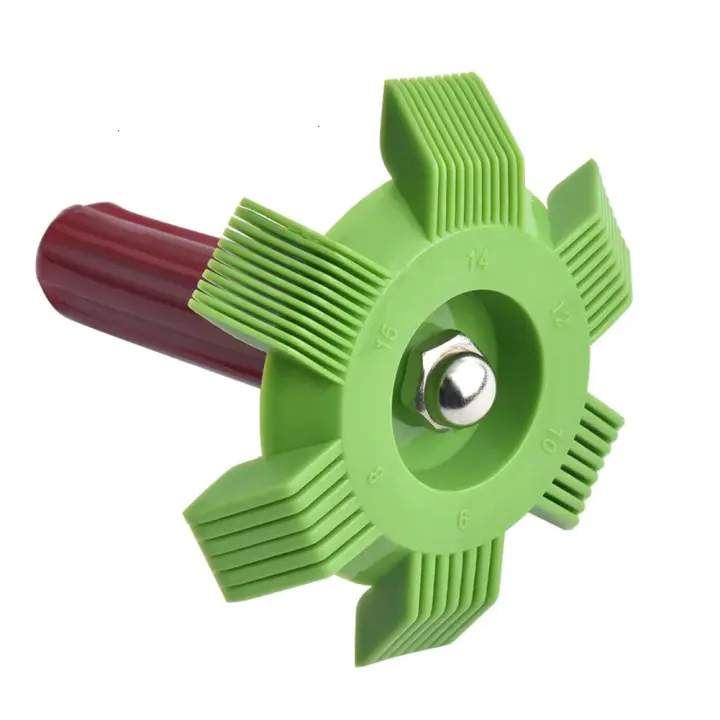 Herramienta De Limpieza De Finas De Aire Acondicionado Universal Portátil Cepillo Para Radiador De Enfriamiento Del Automóvil Kit De Reparación Y Limpieza - 1