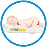 Balanza Digital para Bebés y Mascotas Boston Tech con Pantalla LCD Retro Iluminada, Tara y Tallímetro - Ideal para el Peso de su Recién Nacido - Capacidad 20Kg (44lb) - Modelo BA 104 - details 5