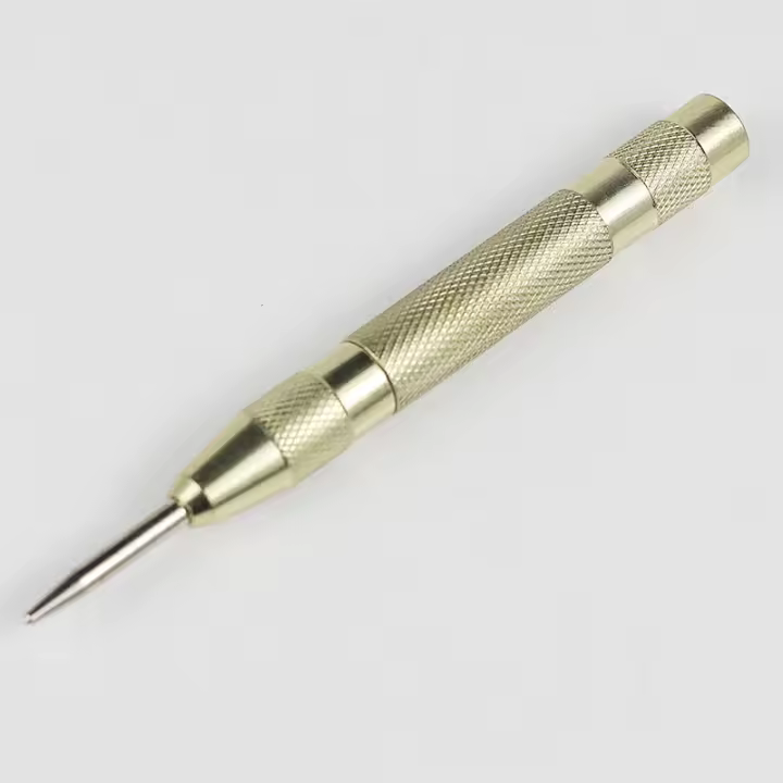 Punzón Automático De Acero Al Carbono Con Cuerpo De Carbono Marcado Opcionalmente En Oro/Silver Color Punzón Para Metalworking - 1
