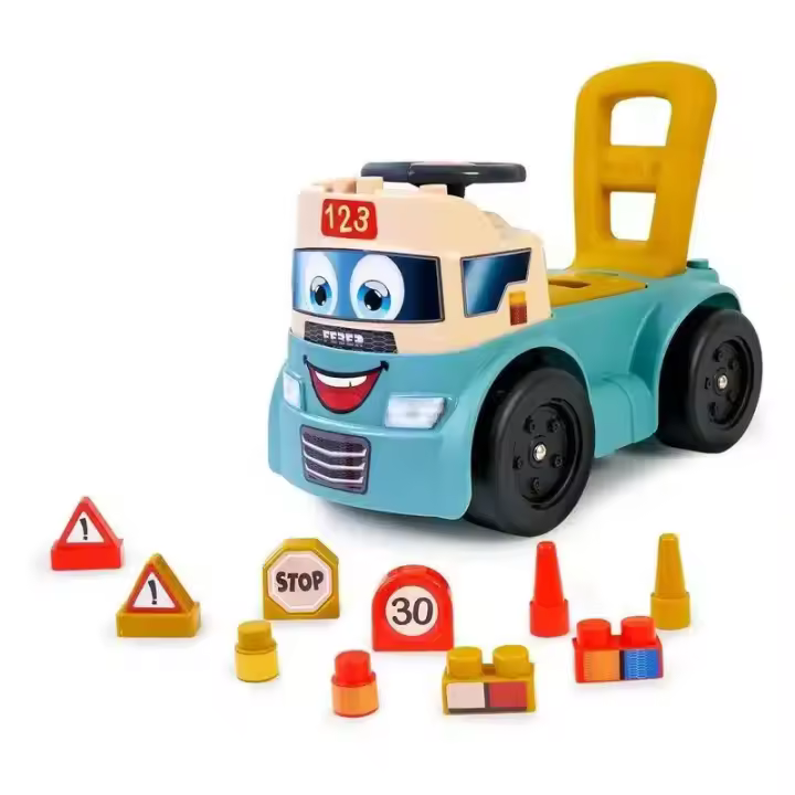 Correpasillos infantil casual blocks azul 3 en 1 FED32000 FAMOSA - 1