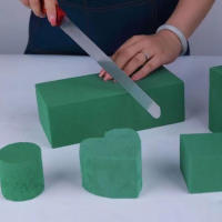 Bloque De Espuma Para Flores Artificiales DIY Arreglo Floral Mud Florist Para Decoración De Bodas Y Fiestas Suministro De Manualidades - details 6