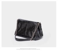 Bolso De Hombro Para Mujer Estilo Rock Negro Nueva Moda Bolso De Mano Con Cadena Monedero Cruzado Single Para Diario - details 19